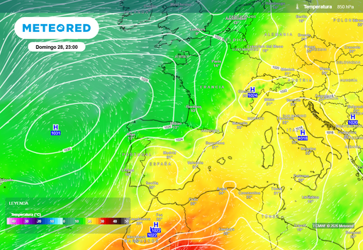 Hasta 8 &ordm;C menos: ma&ntilde;ana se prev&eacute; un baj&oacute;n de temperaturas en seis comunidades del norte peninsular