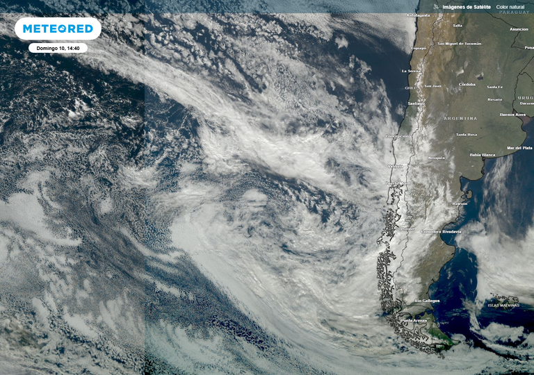 Hasta 80 mm puede dejar el sistema frontal con río atmosférico e isoterma cero alta en tres regiones del país