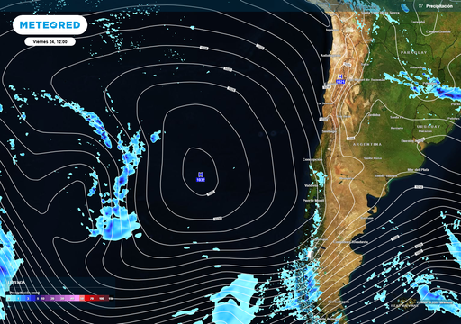 &iquest;Hasta cu&aacute;ndo durar&aacute; el bloqueo anticicl&oacute;nico? Conoce el fen&oacute;meno que debilitar&aacute; las altas presiones frente a Chile