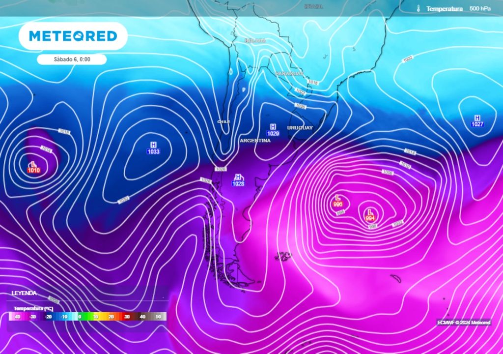 Frío polar Argentina bajas temperaturas fin de semana tiempo clima pronóstico