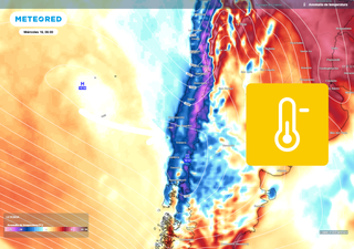 Hasta -4 ºC: Dirección Meteorológica de Chile advierte por heladas en los próximos días en 6 regiones del país