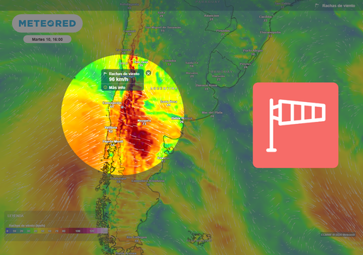 "Hasta esta hora llover&aacute; en Biob&iacute;o y otras regiones de Chile centro sur": tormentas el&eacute;ctricas y viento de 80 km/h