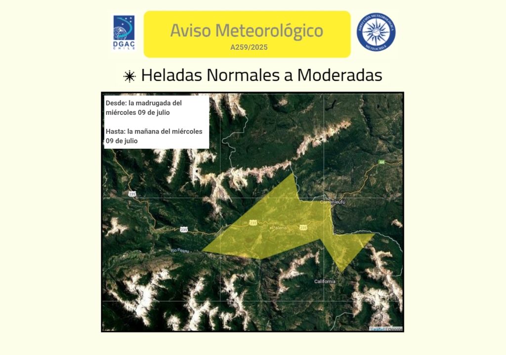 aviso meteorológico por heladas aviso meteorológico por heladas
