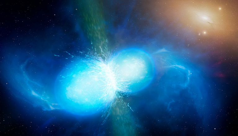 Hat eine Neutronenstern-Kollision einen neuen Magnetar hervorgebracht? Minutenlanges R&ouml;ntgenleuchten gibt R&auml;tsel auf