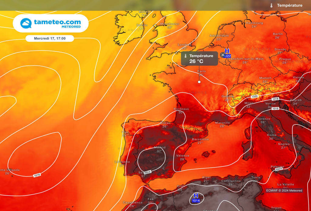 L'été semble s'inviter pour la semaine prochaine en France !