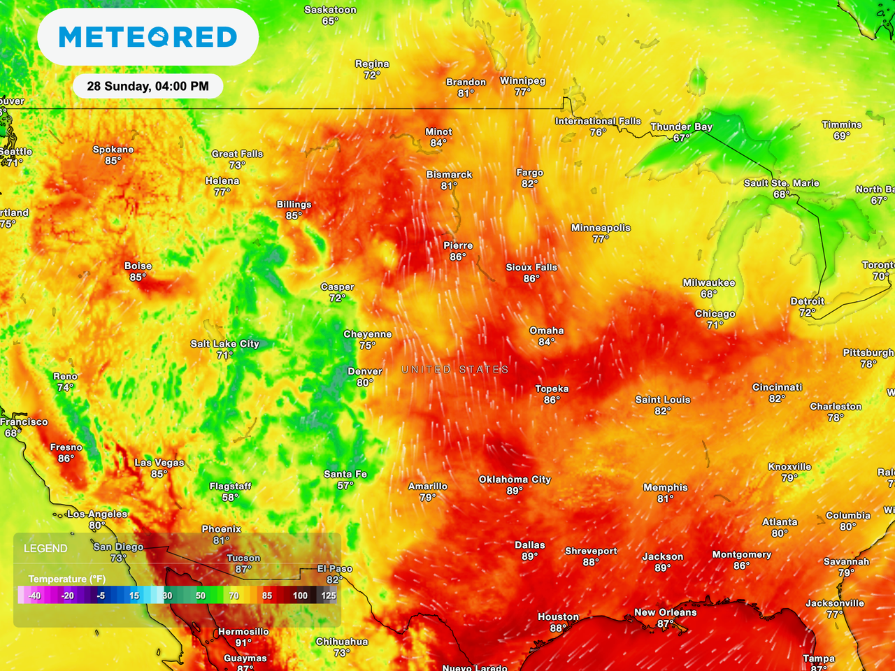 Heavy Rain For the Southeast and Southwest, While Warm Conditions End ...