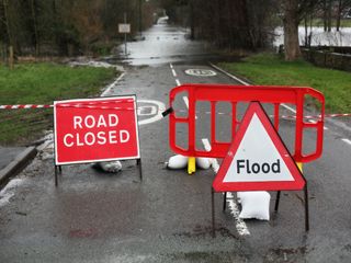 Heavy rain triggers flooding chaos in English cities