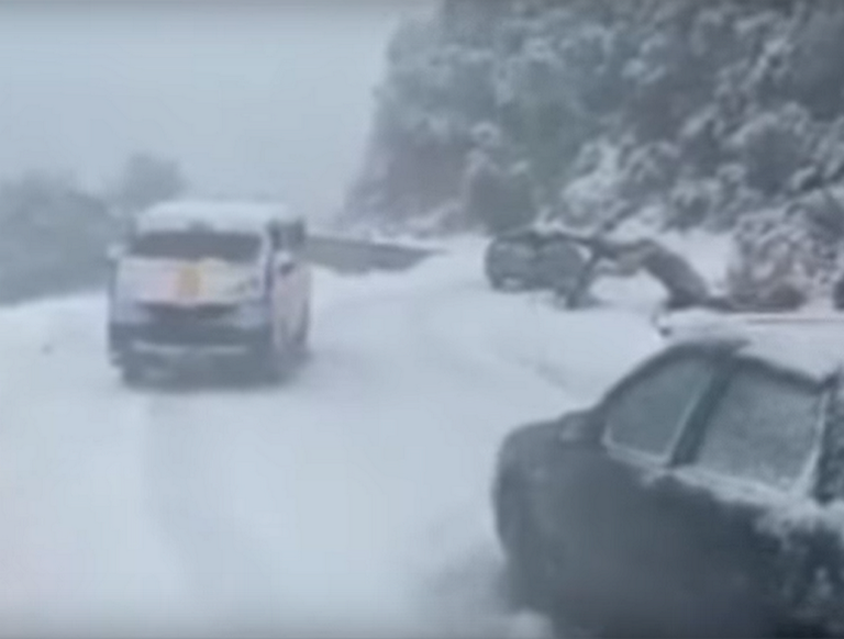 Starke Schneefälle im dürregeplagten Nordafrika! Starke Schneefälle im dürregeplagten Nordafrika!