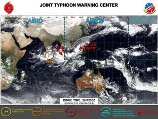 Hecho extremadamente raro: el ciclón tropical 04B se formó cerca del ecuador en el norte de Sumatra, Indonesia