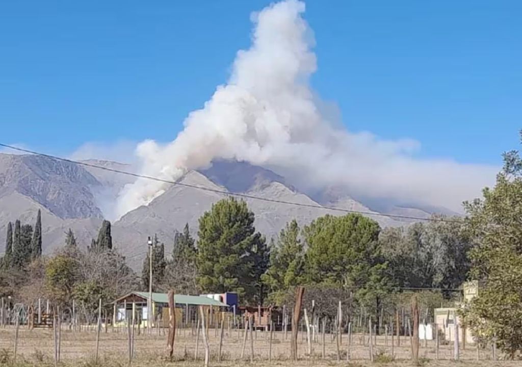 Incendios ene l cerro Champaquí, Córdoba