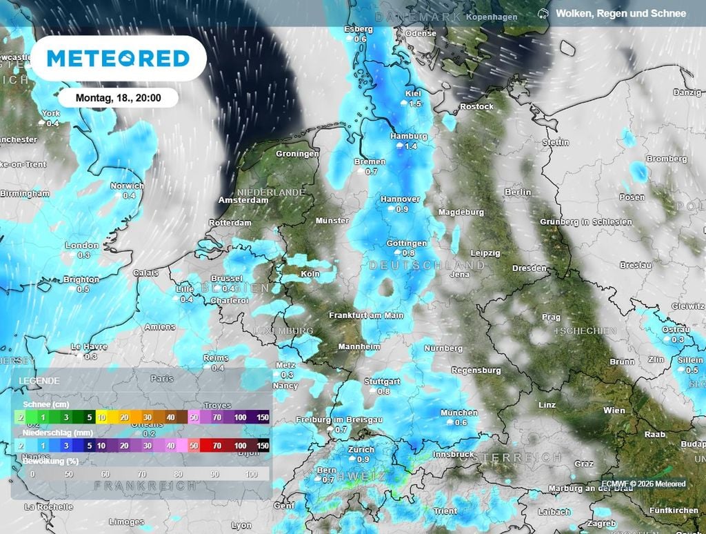 Das wechselhafte Wetter dauert auch Anfang kommender Woche weiter an!
