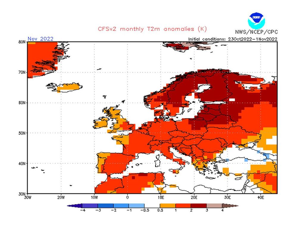november, prognose 2022, winterwetter