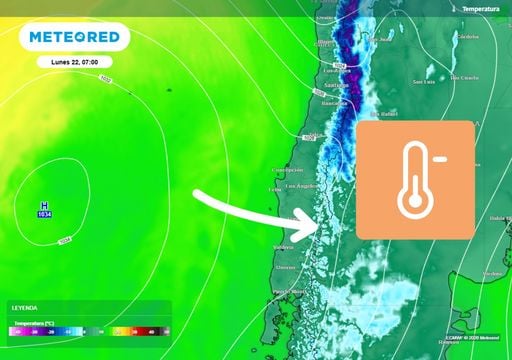 Heladas de hasta -3 &deg;C entre Valpara&iacute;so y Biob&iacute;o: &iquest;cu&aacute;ndo llega el fr&iacute;o m&aacute;s intenso tras las lluvias?