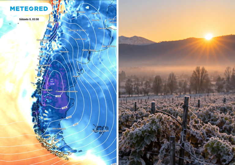 Heladas de hasta -3 &deg;C marcar&aacute;n el fin de semana en Chile Central: DMC advierte por fr&iacute;o entre Maule y Biob&iacute;o