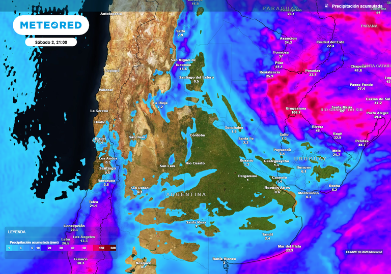 Heladas en Argentina: c&oacute;mo seguir&aacute; el fr&iacute;o y d&oacute;nde se esperan lluvias esta semana