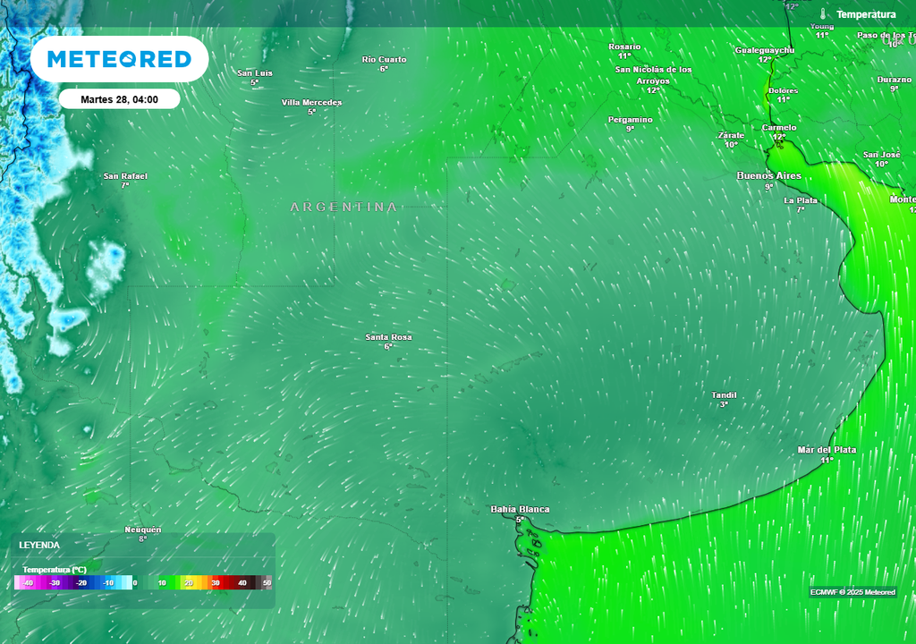 Heladas, Temperatura, Aire Polar, Agro, Buenos Aires, Pampeana, La Pampa, Argentina, Pronóstico, Tiempo, Clima