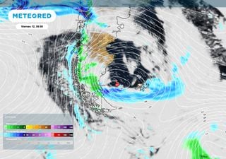Heladas intensas y &aacute;reas con r&aacute;fagas de m&aacute;s de 100 km/h marcar&aacute;n el fin de semana en la Patagonia