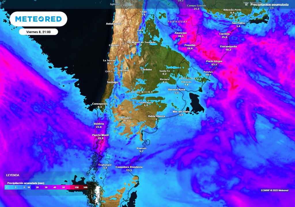 Lluvia, Tormenta, Pronostico, Buenos Aires, Argentina, Agosto