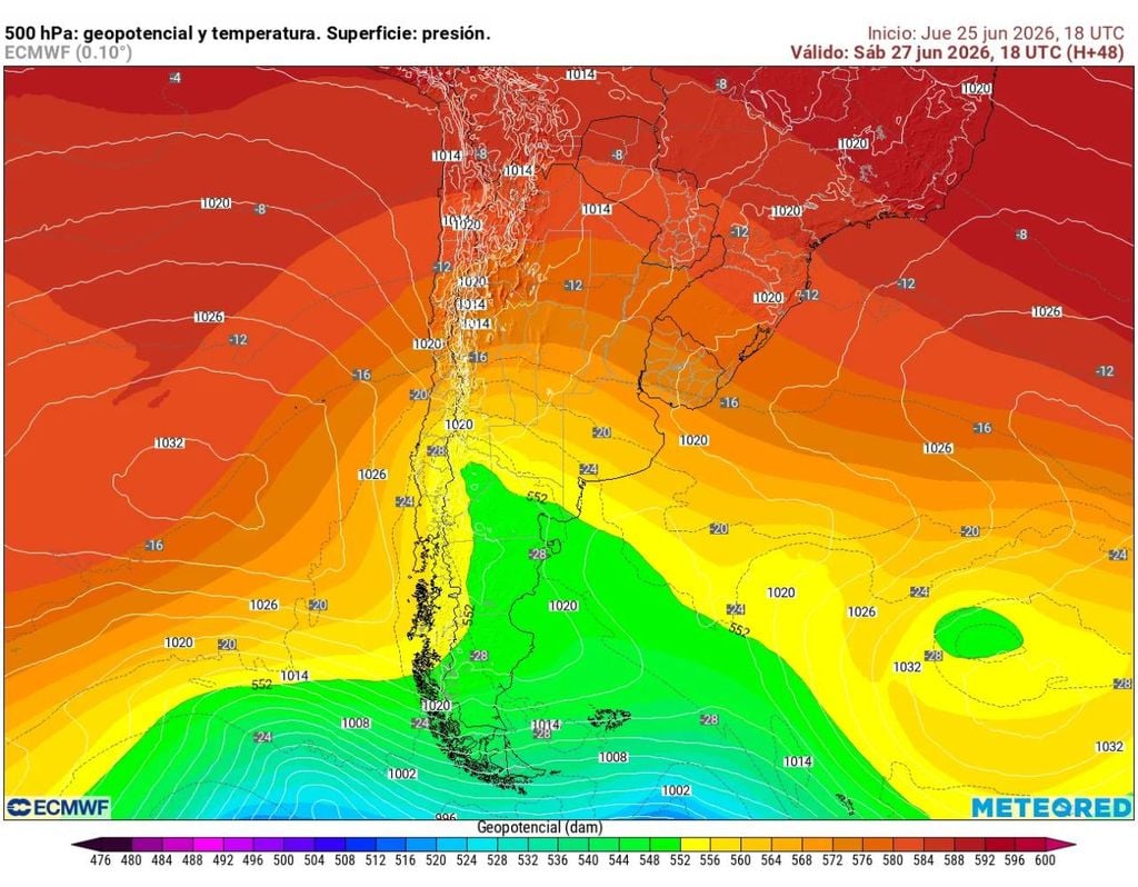 Vaguada en altura traerá una baja térmica importante el sábado: zonas de la RM llegarán hasta los 12 °C.