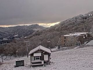 Condiciones frías, con heladas y ligeras nevadas, azotan varias regiones en el norte de Estados Unidos