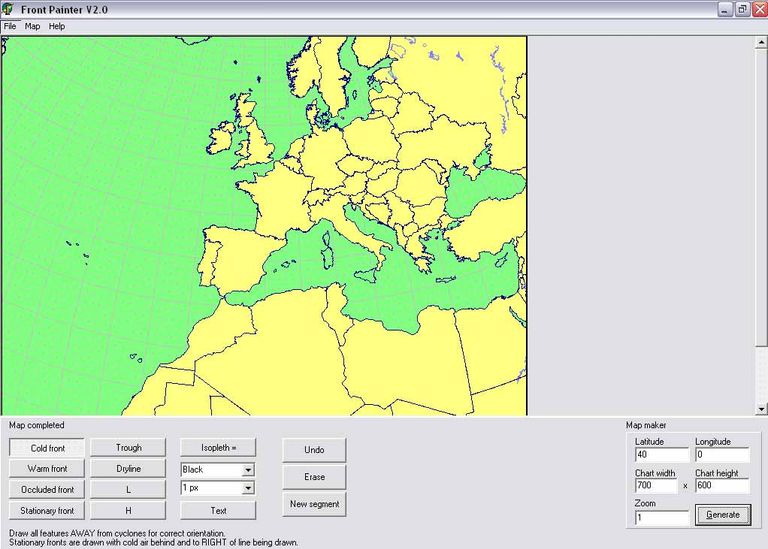 Herramientas Para El Trazado De Frentes Y Otras Anotaciones En Los Mapas Meteorológicos E Imágenes De Satélite Herramientas Para El Trazado De Frentes Y Otras Anotaciones En Los Mapas Meteorológicos E Imágenes De Satélite