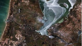 Hielo en los Países Bajos