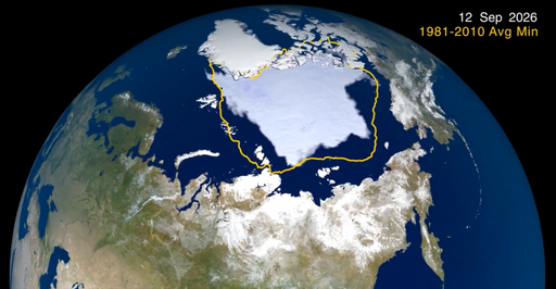 El hielo marino del &Aacute;rtico alcanza su extensi&oacute;n m&iacute;nima anual en 2026, seg&uacute;n la NASA