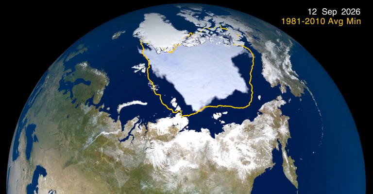 El hielo marino del &Aacute;rtico alcanza su extensi&oacute;n m&iacute;nima anual en 2026, seg&uacute;n la NASA