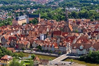 Hier k&uuml;ssen sich zwei Fl&uuml;sse - und ein dritter entsteht: In einer Stadt, die viele &uuml;bersehen