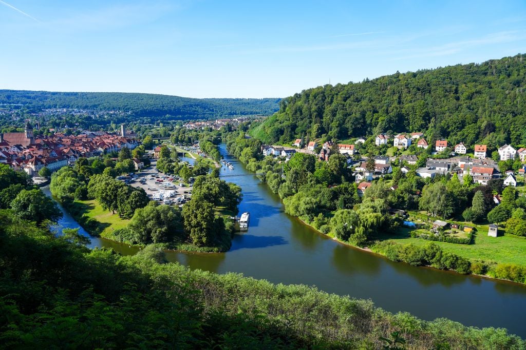 Hier treffen sich Werra und Fulda und bilden fortan die Weser. Foto: Elly Miller / Adobe Stock