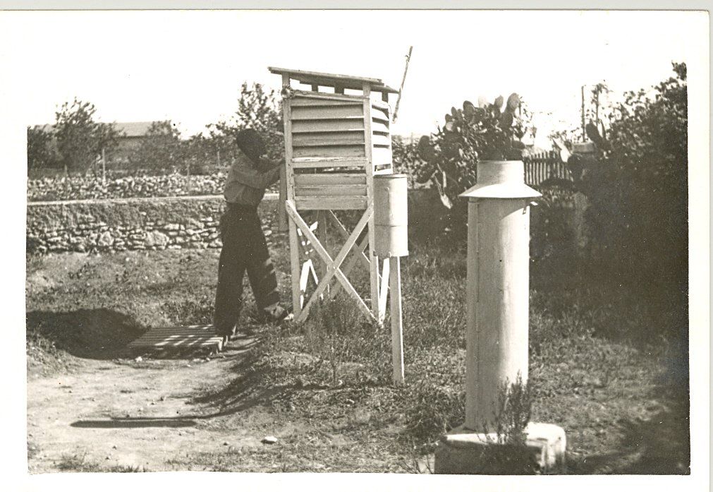 Observatorio de Ciudad Jardín en 1940 Foto 7. Observatorio de Ciudad Jardín en 1940. Fuente Luis Cantó