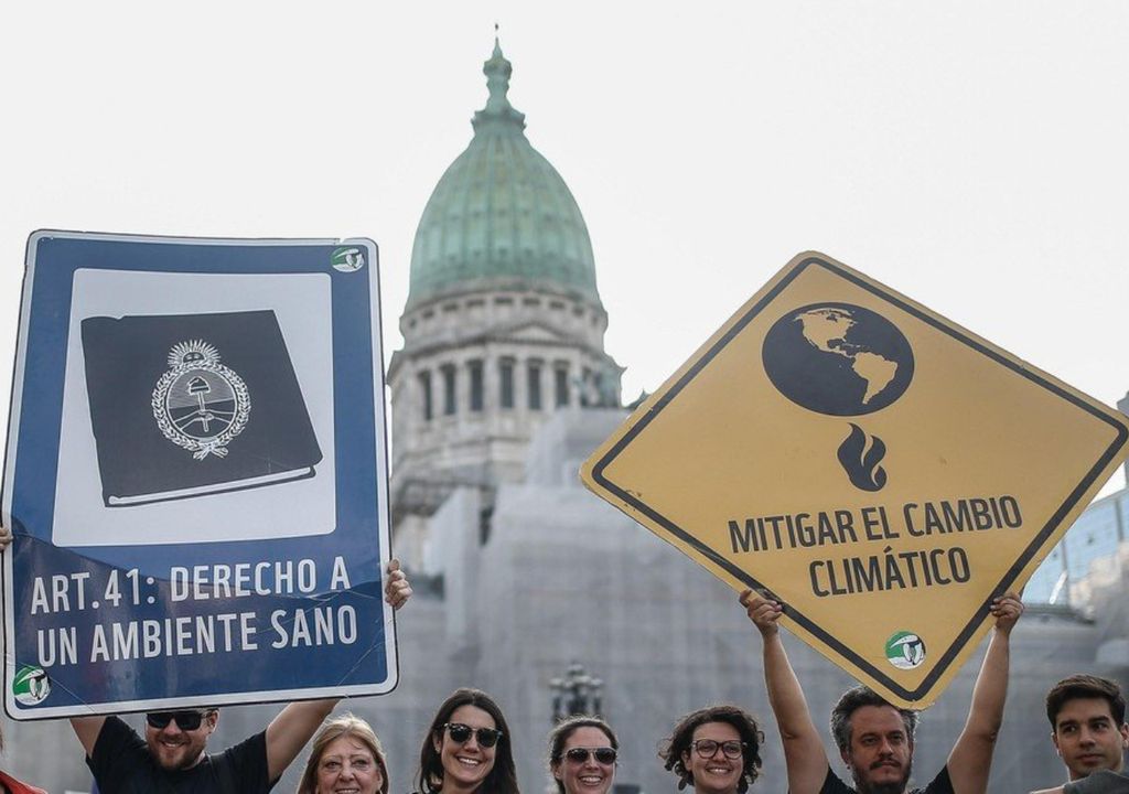 Ley lucha cambio climático congreso argentino