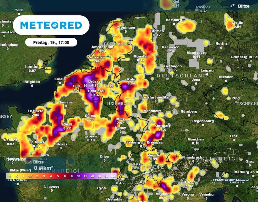gewitter, unwetter, deutschland Was für eine Wetterlage: Mit der Hitze kommen auch noch schwere Gewitter herangezogen!