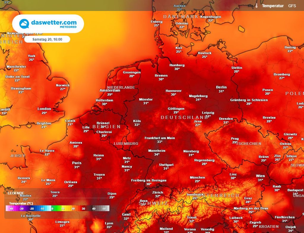 hitzewelle, deutschland, 35 grad