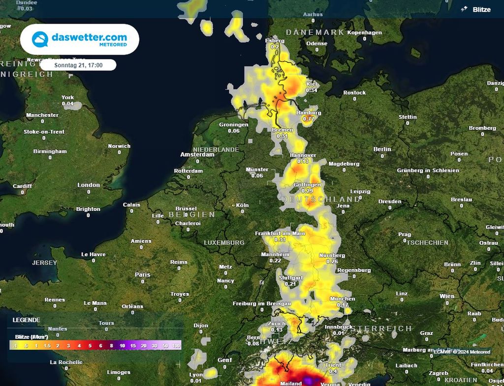 gewitter, unwetter, deutschland, wetter