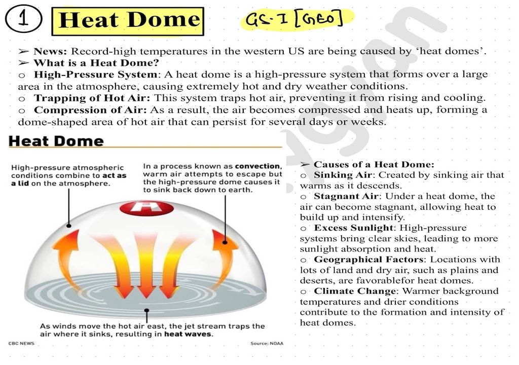 heat dome, erklärung heat dome, erklärung