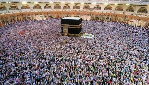 Hitzefalle Hadsch: Gl&auml;ubige geraten bei der Pilgerfahrt nach Mekka immer h&auml;ufiger an die Belastungsgrenze