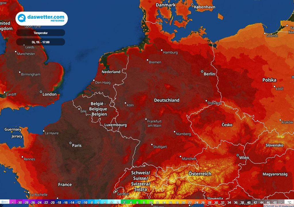 Hitzesommer hitzewelle hitze
