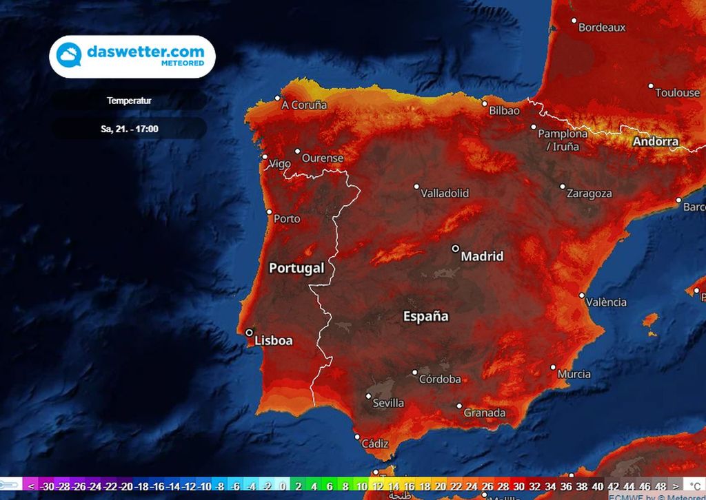 erste Hitzewelle in Spanien erste Hitzewelle in Spanien