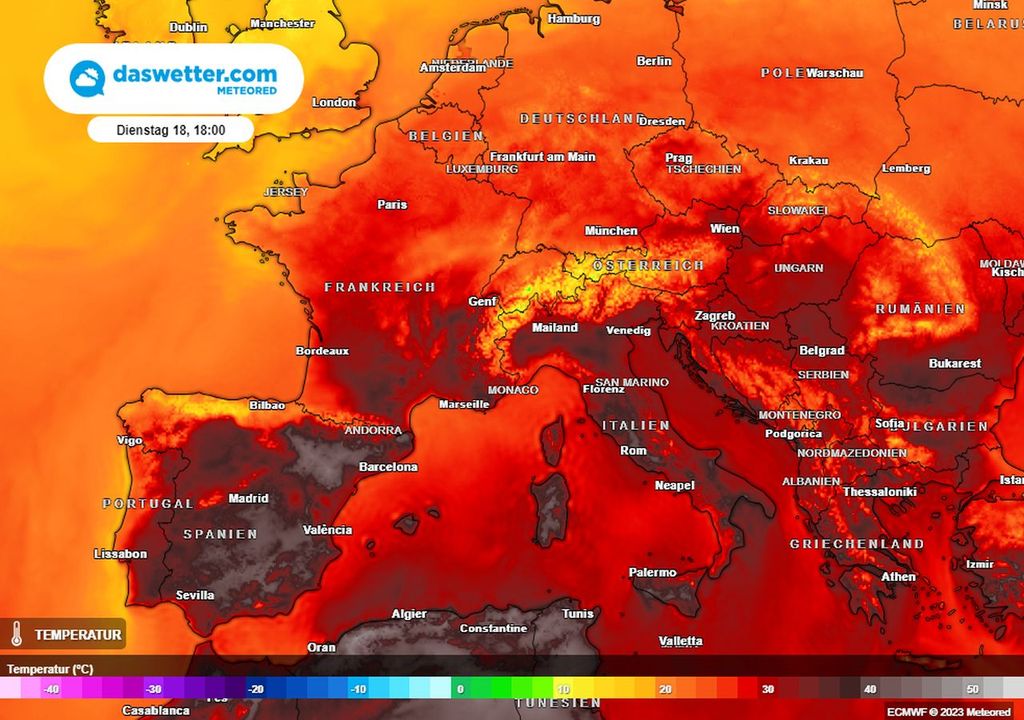 mittelmeer, hitze, europa