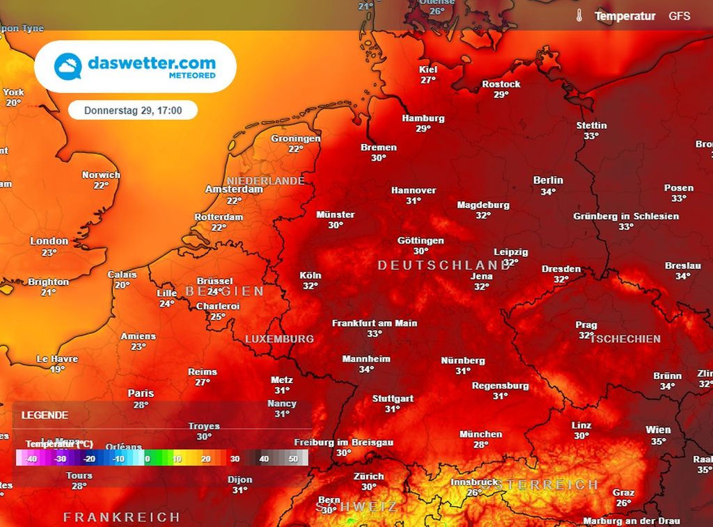 höchstwerte, wetter, deutschland
