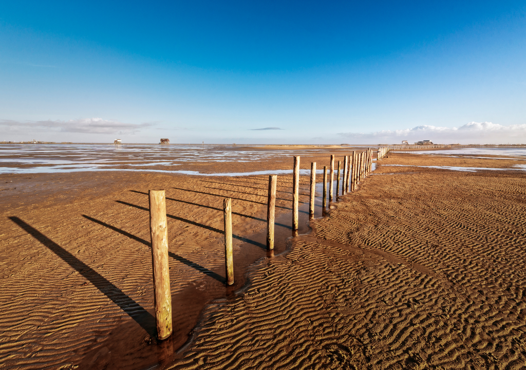 Nordsee, Strand, St. Peter-Ording, Herbst