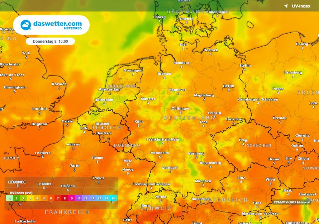 uv-index, ecmwf, wetter uv-index, ecmwf, wetter