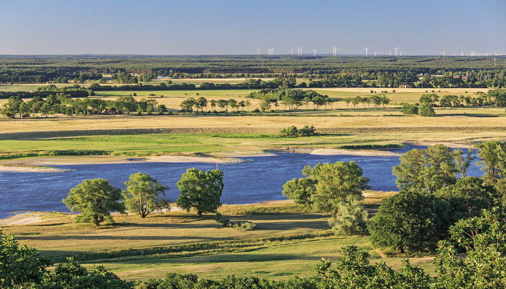 Elblandschaft, Höhbeck, Fluss, Auen, Landschaften, Dürre, Hochwasser, Klimawandel Mehr Platz trotz niedriger Pegel? Die Elblandschaft am Höhbeck zeigt, worauf es ankommt: Fluss und Auen gehören zusammen. Wie viel können solche Landschaften gegen Dürre, Hochwasser und den Klimawandel ausrichten?