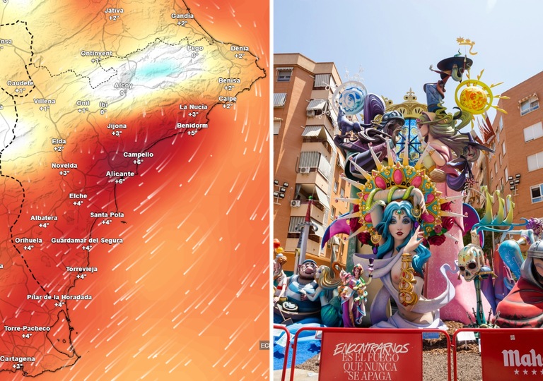 Hogueras de Alicante: entre los d&iacute;as 20 y 24 la ciudad apenas bajar&aacute; unas horas de los 25 &ordm;C