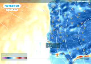 Hoje e amanhã o ar polar provocará uma descida significativa das temperaturas em Portugal: eis as regiões mais afetadas
