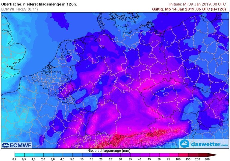 Neuschneekarte Neuschneekarte
