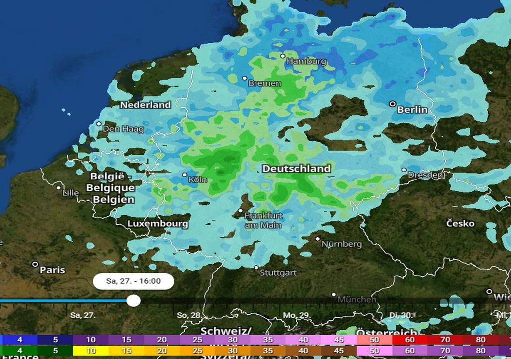 Kaltfront Samstag Kaltfront Samstag