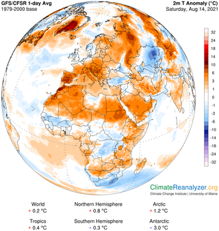 Hoy 14 agosto 2021 podría ser uno de los días más calurosos de España