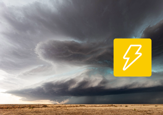 Hoy, 17 de octubre, las tormentas más fuertes crecerán a partir de las 14 horas en Andalucía y Comunidad Valenciana